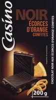 चीनी की मात्रा Chocolat Noir Orange Ecorces confites