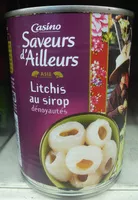 Sokerin määrä sisällä Litchis au sirop léger dénoyautées