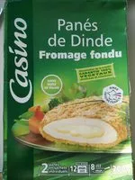 Panes de dinde au fromage fondu