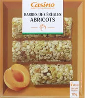 Amount of sugar in Barres céréales abricot