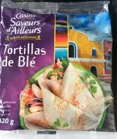 含糖量 8 Tortillas de blé