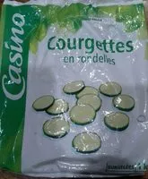 Количество сахара в Courgettes en rondelles
