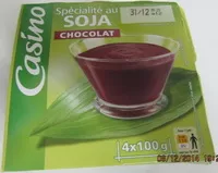 入っている砂糖の量 Spécialité au soja chocolat source de calcium