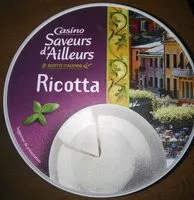 Sokerin määrä sisällä Ricotta
