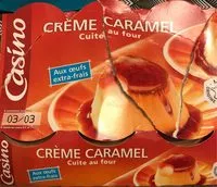 含糖量 Crème caramel Cuite au four