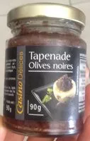 Sokerin määrä sisällä La Tapenade d'olives noires