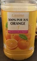 Zuckermenge drin 100% Pur Jus Orange Naturellement riche en vitamine C