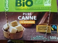 Sucre et nutriments contenus dans Casino bio commerce equitable