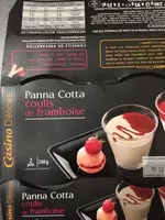 Jumlah gula yang masuk L'onctueuse Panna Cotta et son coulis à la framboise