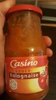 Amount of sugar in Sauce Bolognaise