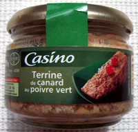 Jumlah gula yang masuk Terrine de canard au poivre vert