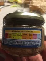 Cantidad de azúcar en Terrine de campagne