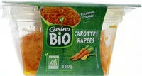 含糖量 Carottes râpées bio