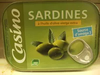 Jumlah gula yang masuk Sardines a l'huile d'olive vierge extra