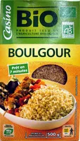 Suhkru kogus sees Boulgour bio
