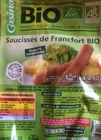 Quantité de sucre dans Saucisses de Francfort Bio