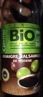 Suhkru kogus sees Vinaigre Balsamique de Modène biologique