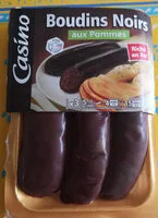 चीनी की मात्रा Boudins noirs aux pommes