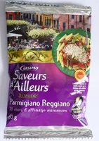 Sokerin määrä sisällä parmesan râpé 100g.400Cal