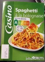 含糖量 Spaghetti bolognaise