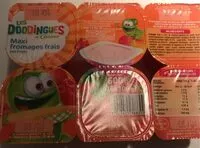 Zuckermenge drin Maxi fromages frais aux fruits aromatisés