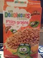 Jumlah gula yang masuk P'tits grains caramel au miel