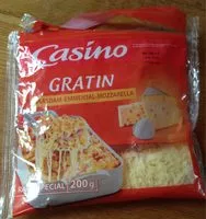 Количество сахара в Râpé spécial Gratins - Maasdam Emmental Mozzarella