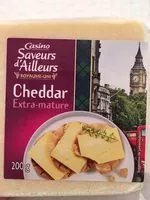 Quantité de sucre dans Cheddar extra mature