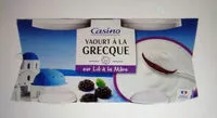 Amount of sugar in Yaourt à la grecque sur lit à la mûre