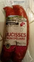 İçindeki şeker miktarı 2 Saucisses de Montbéliard IGP cuites