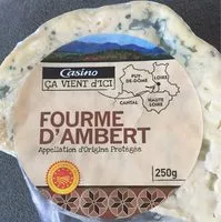 Zuckermenge drin Fourme d'Ambert Appellation d'Origine Protégée