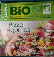 入っている砂糖の量 Pizza légumes BIO