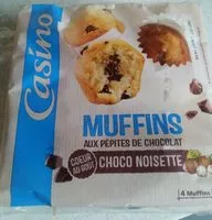 Cantidad de azúcar en Muffins aux pépites de chocolat cœur au goût choco noisette