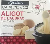 Suhkru kogus sees Aligot de l'Aubrac