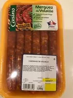 Cantidad de azúcar en Merguez de volaille
