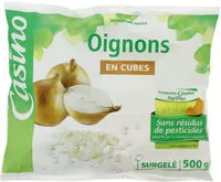入っている砂糖の量 Oignons en cubes