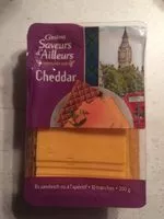 Sokerin määrä sisällä Cheddar - 10 tranches