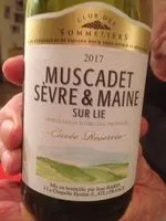 Sucre et nutriments contenus dans Muscadet sevres et maine