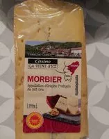 Количество сахара в Morbier - Appellation d'Origine Protégée - au lait cru