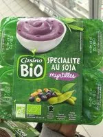Jumlah gula yang masuk Spécialité au soja myrtilles BIO