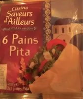 含糖量 6 Pains Pita