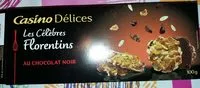 Jumlah gula yang masuk Les Célèbres Florentins au chocolat noir