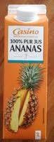 Zuckermenge drin Pur jus d'ananas