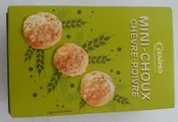 Jumlah gula yang masuk Mini Choux Chèvre Poivre .