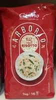Suhkru kogus sees Riz Arborio pour risotto