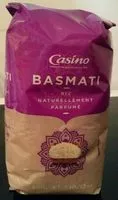 Quantité de sucre dans Riz BASMATI Naturellement parfumé