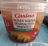 Olives vertes pimentees