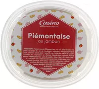Suhkru kogus sees Piémontaise au jambon