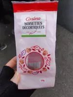 入っている砂糖の量 Noisettes Décortiquées
