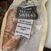 Şeker ve besinler Casino terre et saveurs